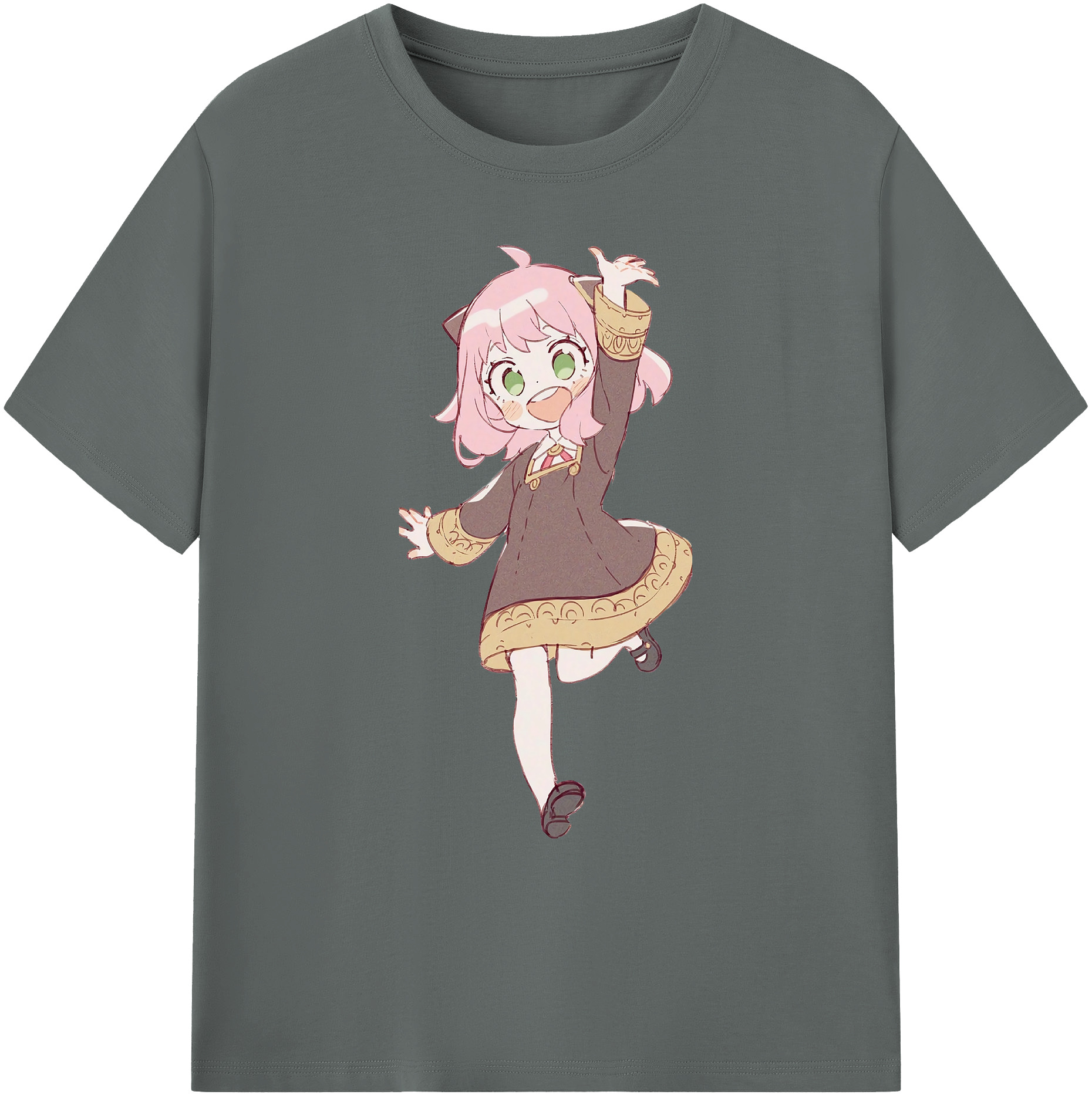 （画像用） SPY×FAMILY间谍家家酒 綿100％ メンズ半袖Tシャツ｜肌触りやわらか＆通気性